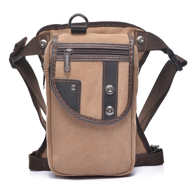 Retro fashion outdoor sports leg bag