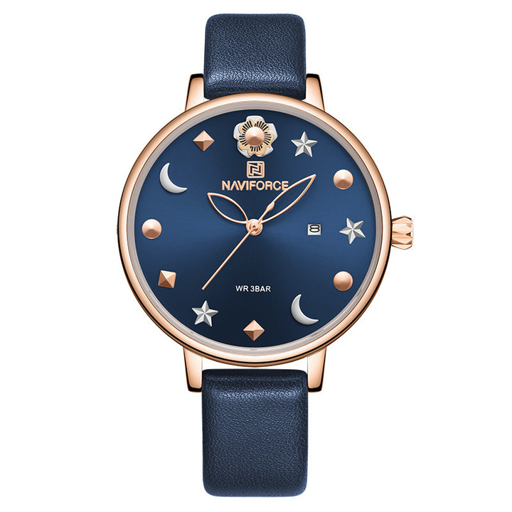 Fashion starry sky ladies watch