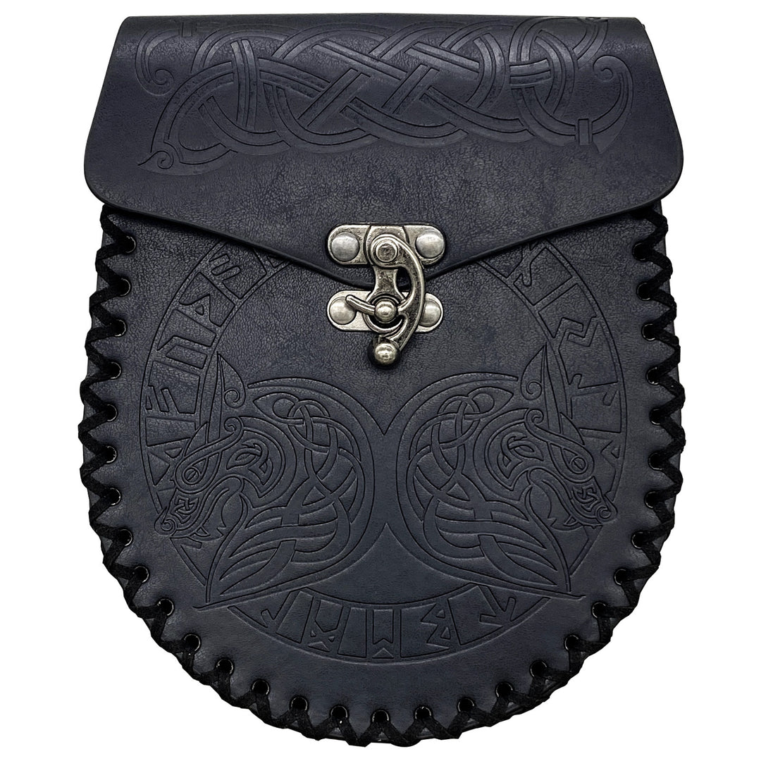 Viking Style Medieval Hanging Belt Coin Purse Vintage Belt Bag