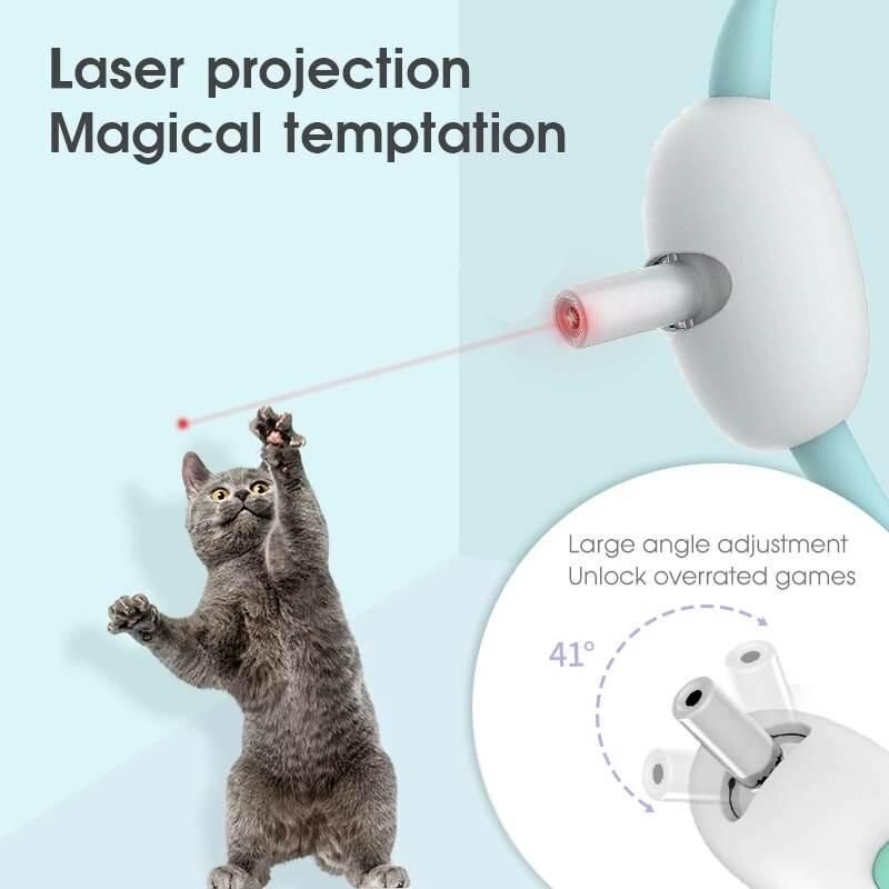 USB Rechargeable Interactive Laser Cat Collar