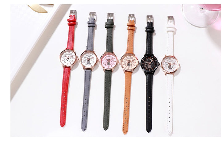 Girls' quartz wristwatch