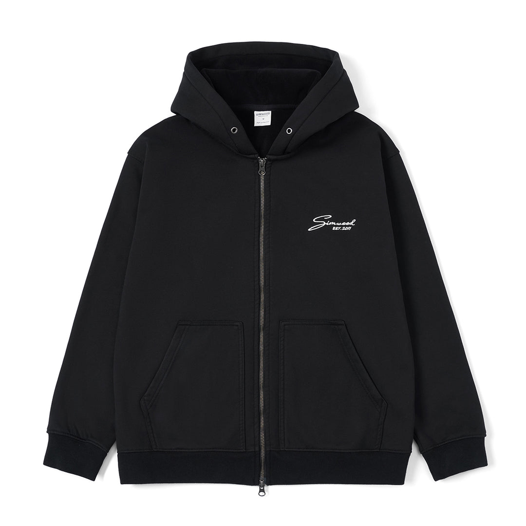 Men's Autumn Fleece Liner Zip Up Hoodies