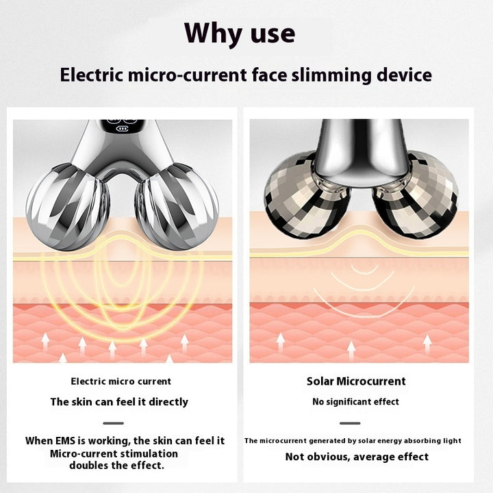 Facial Massager Facial Lifting And Tightening Roller Face Slimming Device