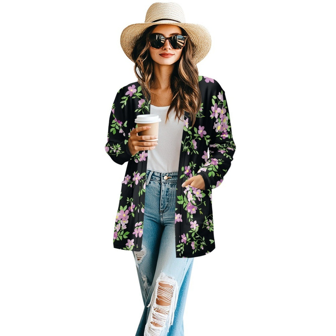 Spring And Autumn Long Sleeve Cardigan Jacket