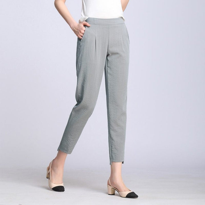 Casual pants nine-point harem pants