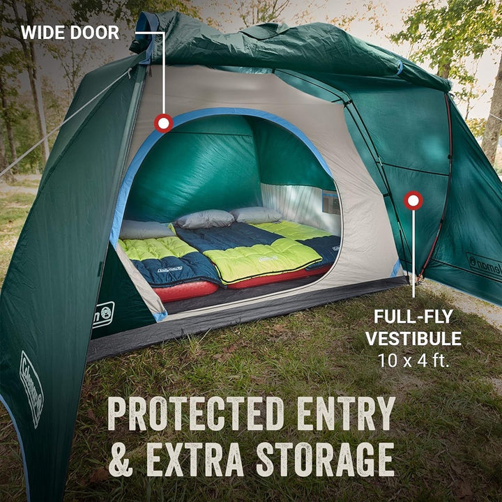 Skydome Camping Tent with Full-Fly Weather Vestibule