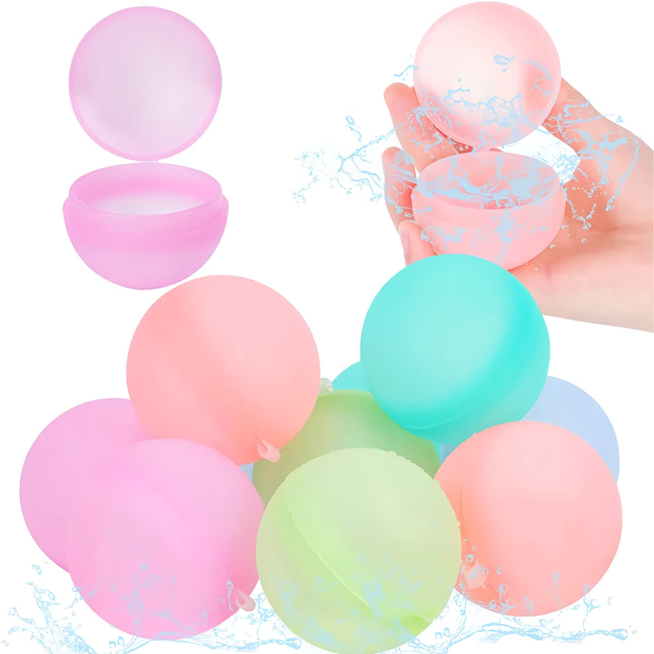 Multi-Age Reusable Silicone Water Balloons