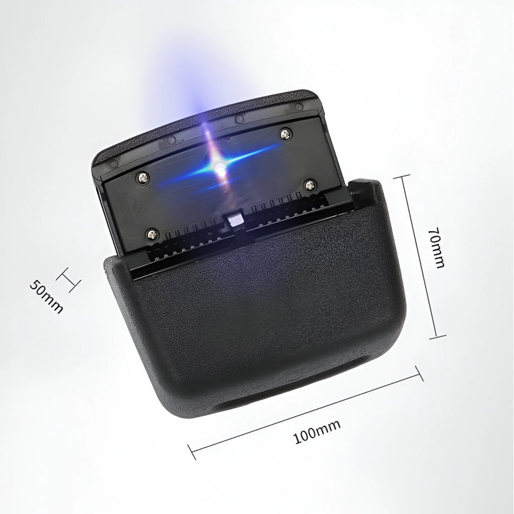 Portable Smokeless Car Ashtray with LED Light and Lid