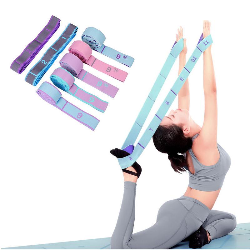 Multi-Section Elastic Yoga Resistance Band