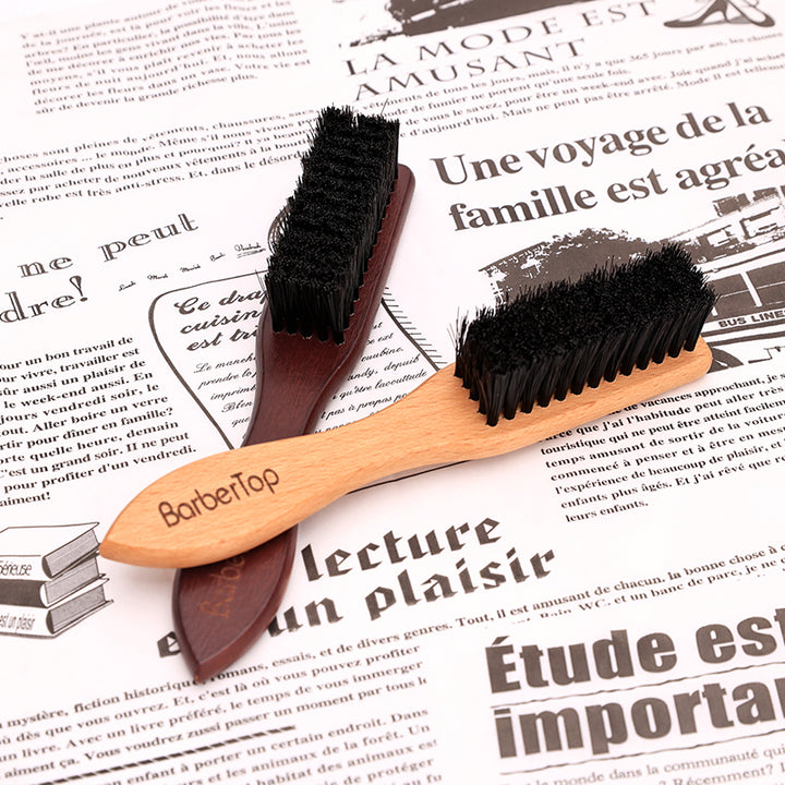 Wooden Handle Beard Brush