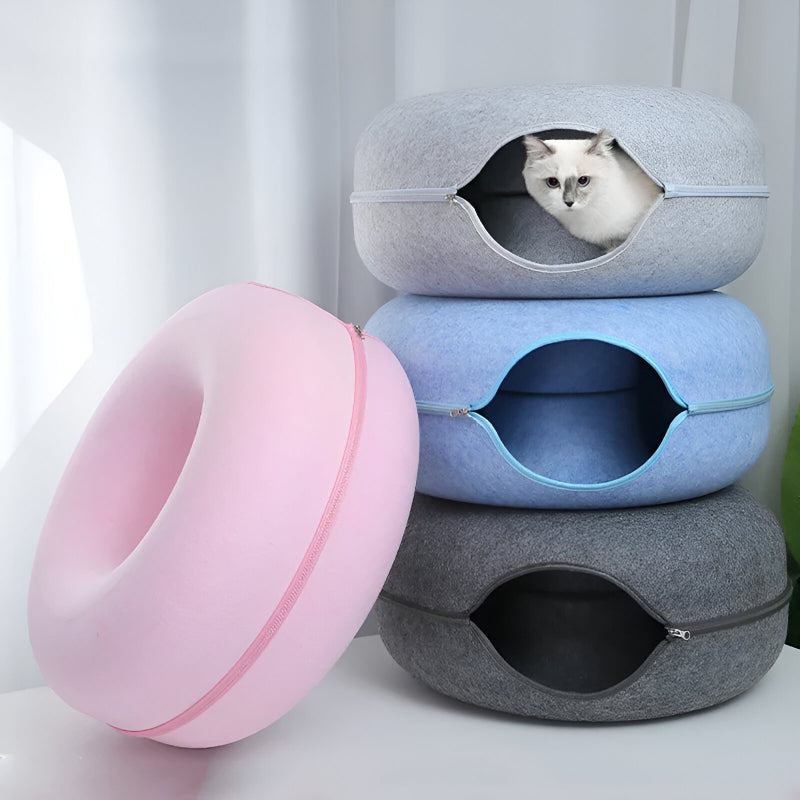 Warm Plush Cat and Dog Bed House