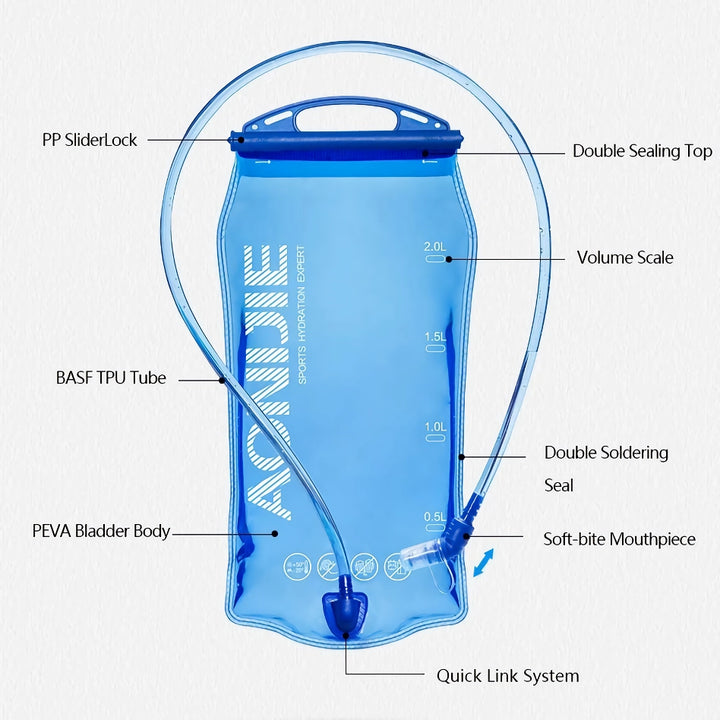 Hydration Bladder Water Reservoir for Active Lifestyles