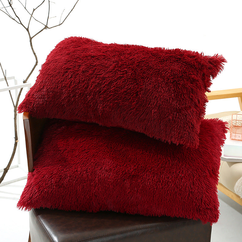 Luxurious Faux Fur Shaggy Pillowcases