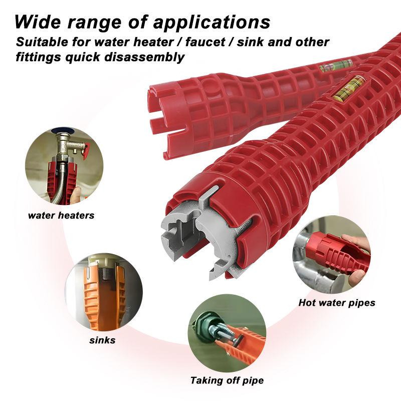 8-in-1 Multifunctional Plumbing Wrench Set