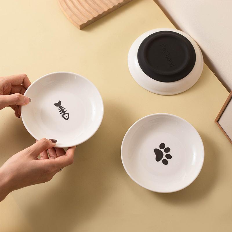 Elegant Ceramic Pet Bowl