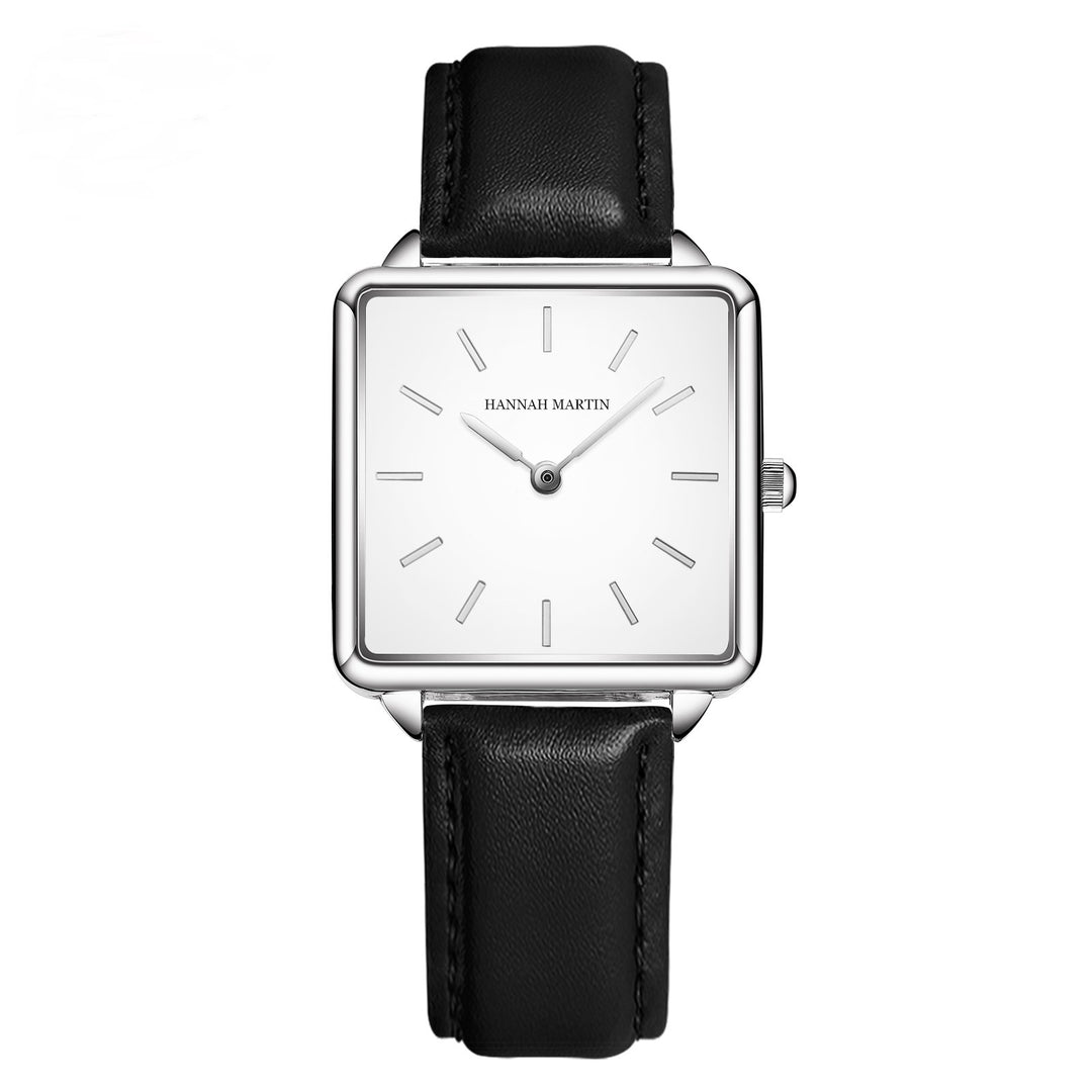 Simple Fashion Casual Watch Luxury Ladies Square Watch