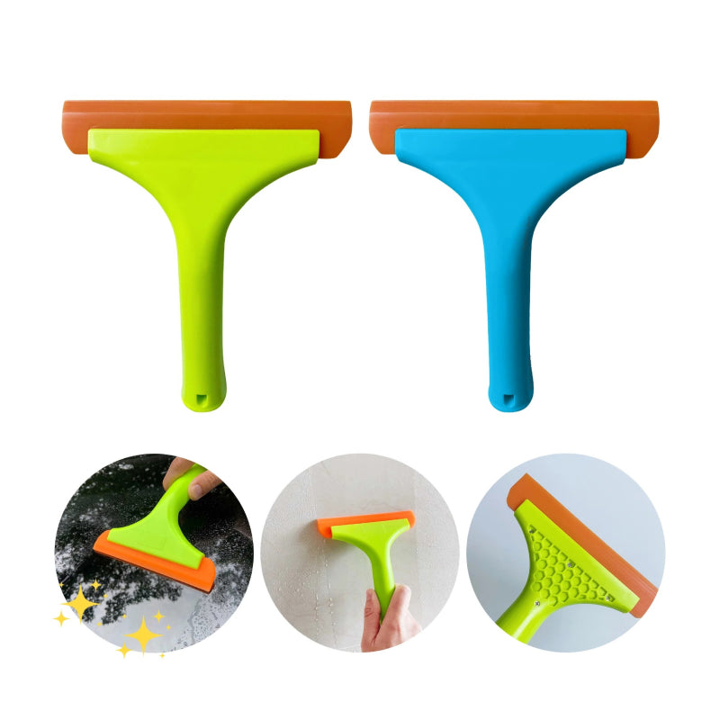 Flexible Silicone Squeegee with Long Handle