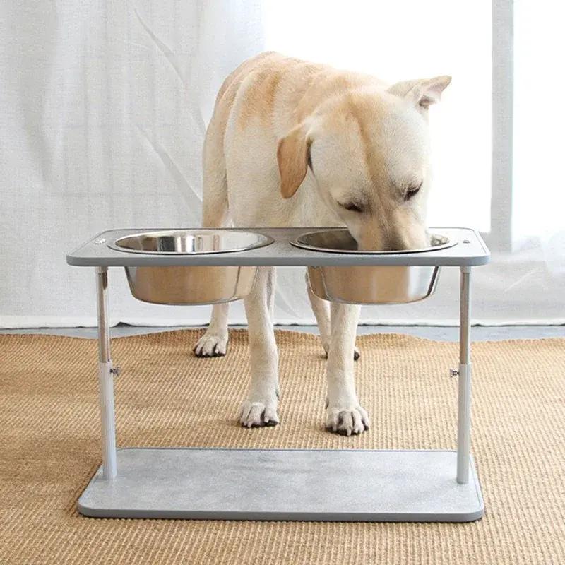 Adjustable Elevated Dog Feeders