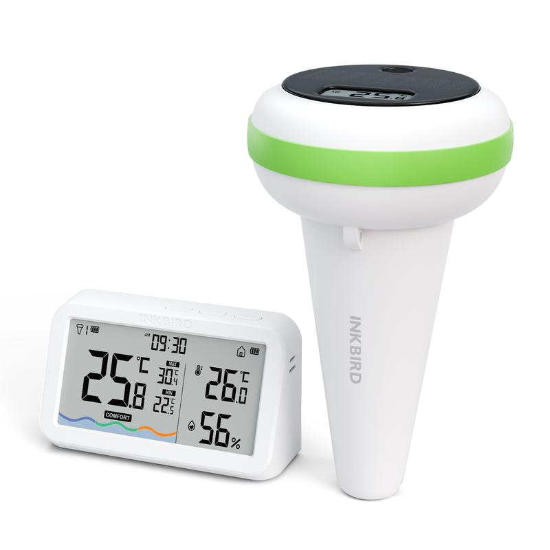 Solar Wireless 300m Range Floating Pool Thermometer Set