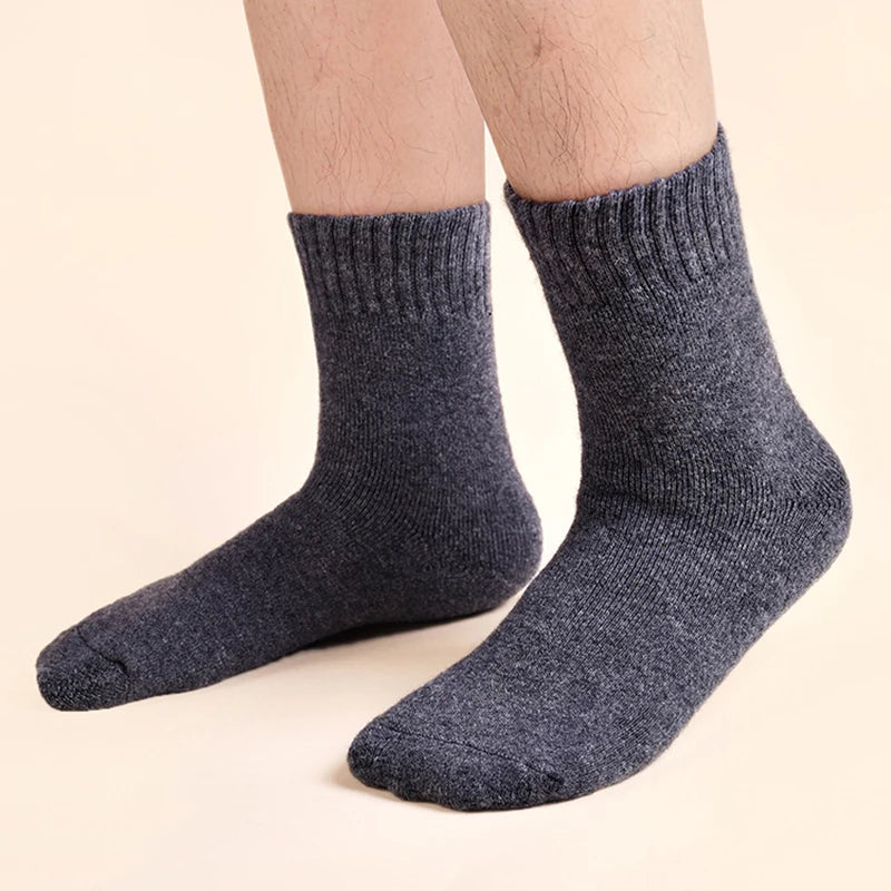 6 Pairs Super Thick Winter Wool Socks