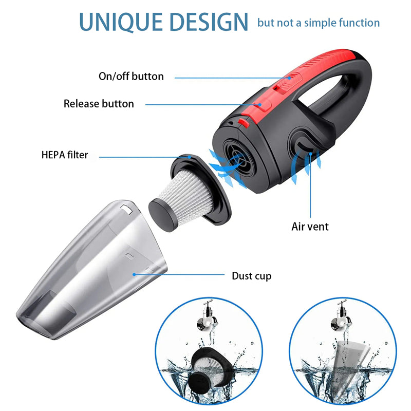 Portable Wireless Vacuum Cleaner