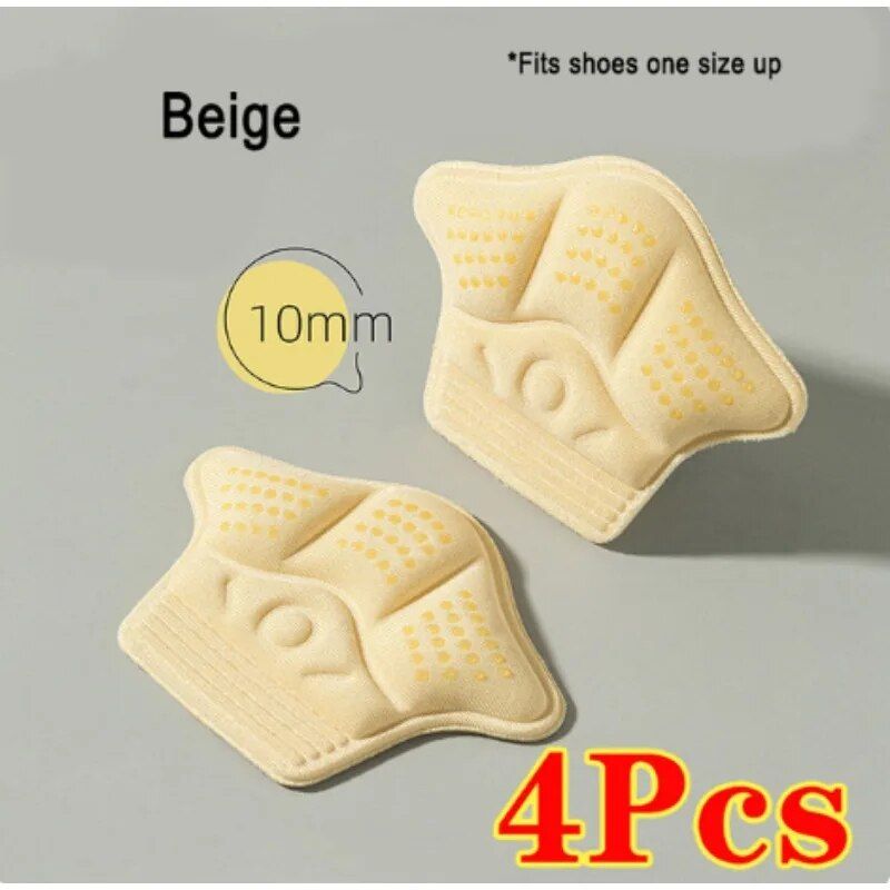 Adjustable Heel Protectors & Size Adjusting Insole Pads (4Pcs)