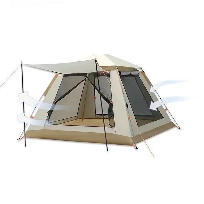 Instant Setup 5-8 Person Waterproof Camping Tent with Carry Bag