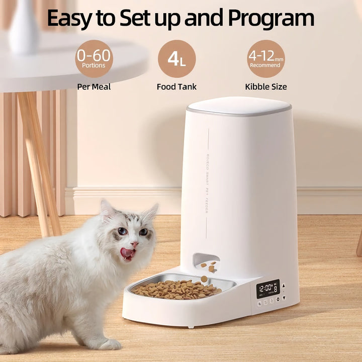 Remote Control Automatic Cat Feeder