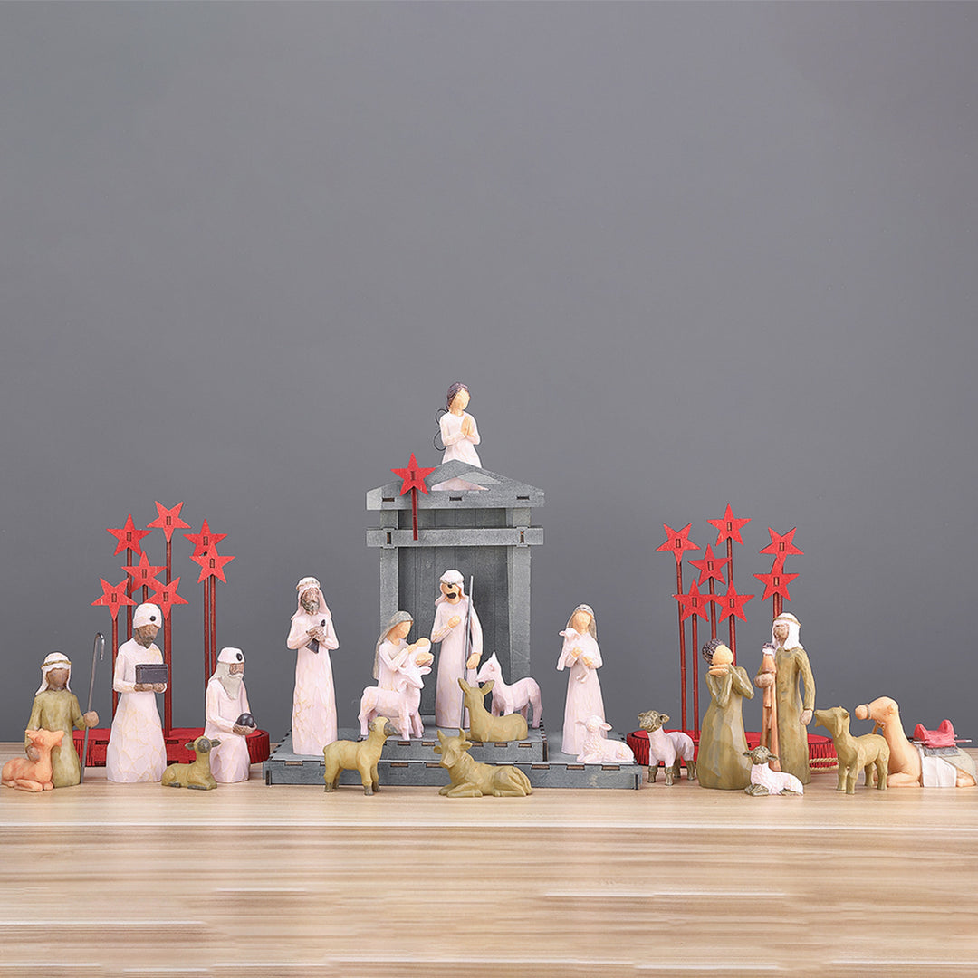 Nativity Series Manger Resin Crafts Kit