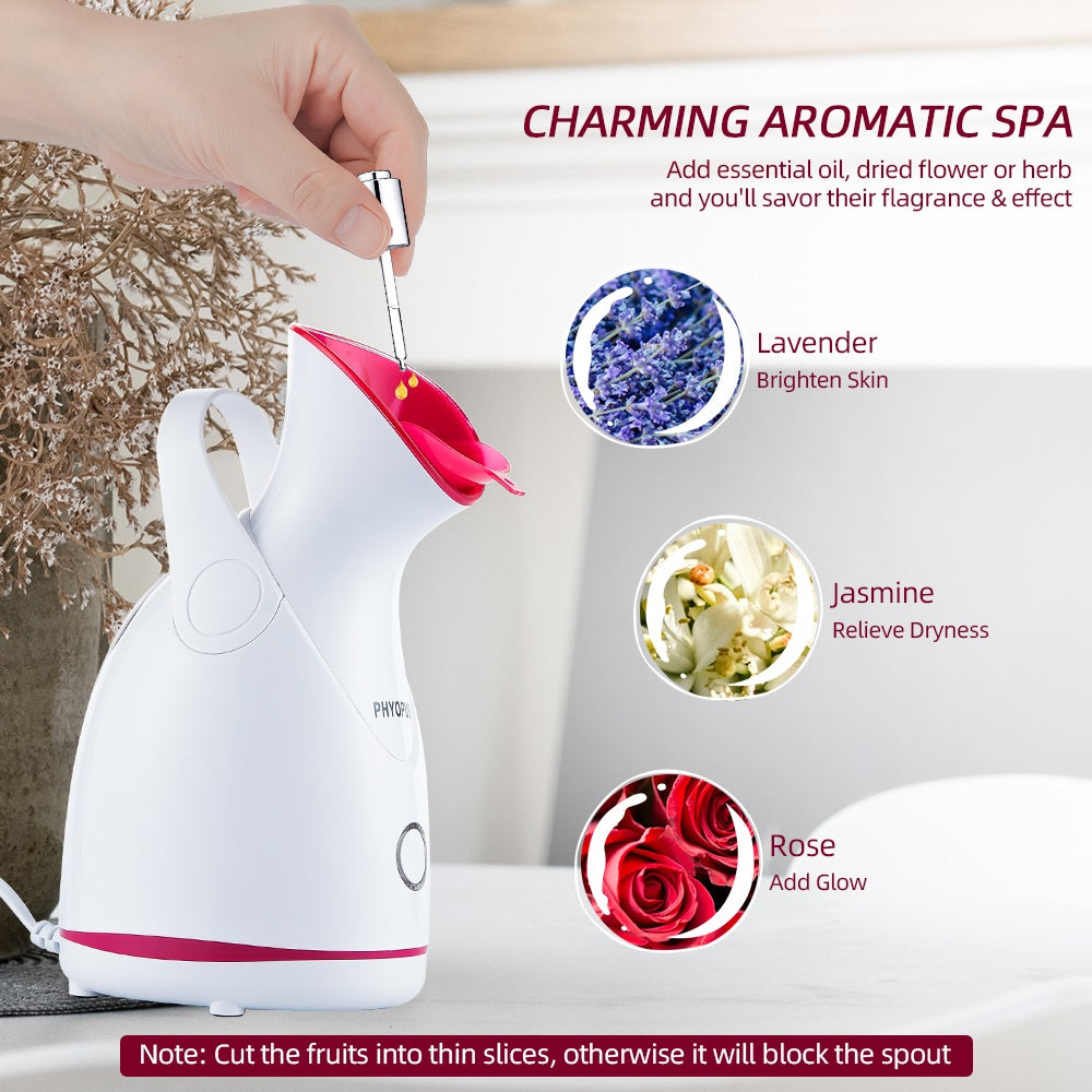 Facial Nano Steamer Hot Mist Hydrating Deep Cleanser with Aromatherapy