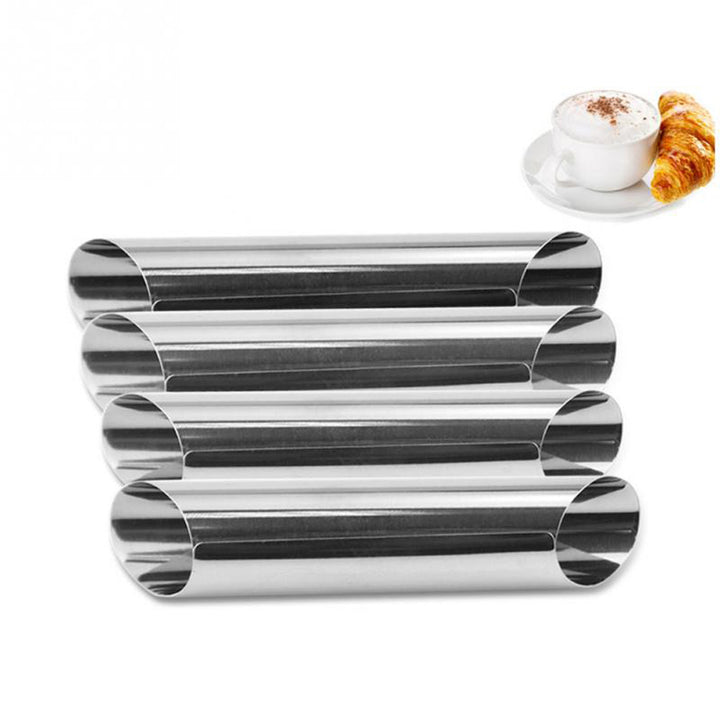 12pcs/set Cannoli Forms Cake Horn Mold