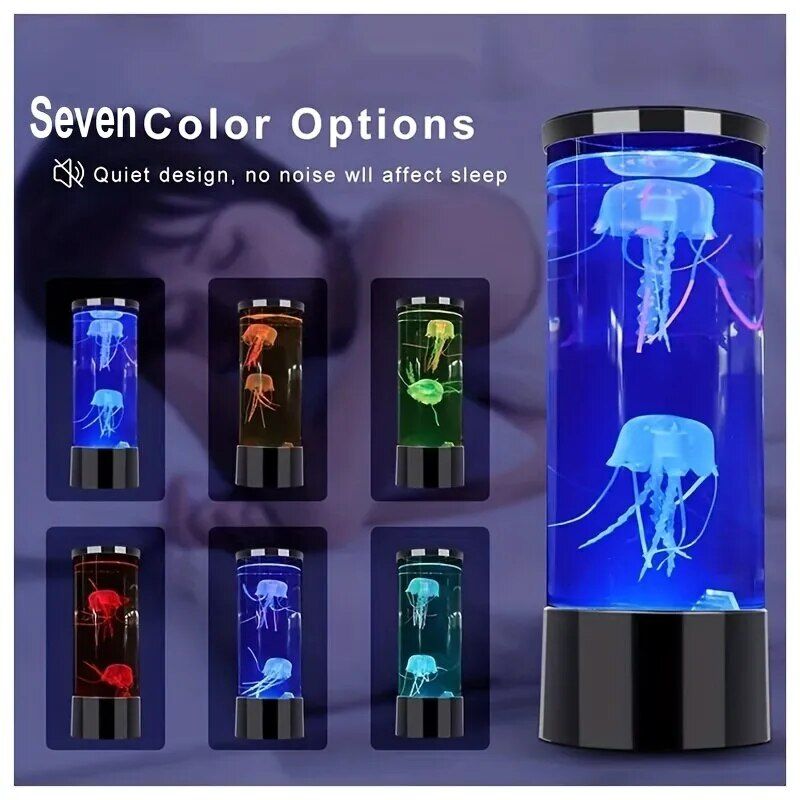 Mesmerizing LED Jellyfish Night Light