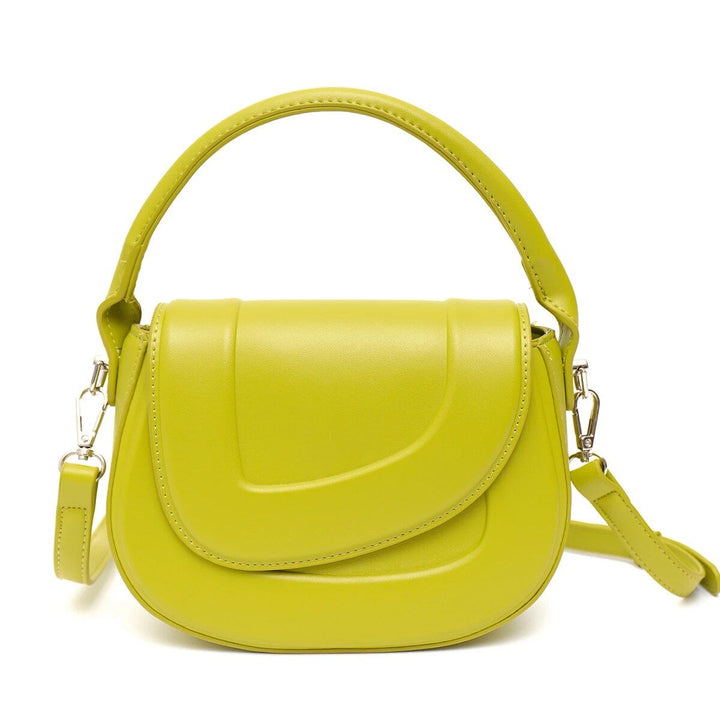 Elegant Minimalist Saddle Shoulder Bag