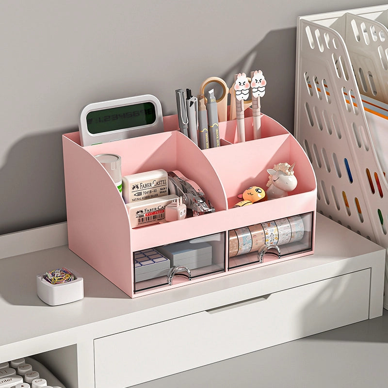 Transparent Small Drawer Style Desk Organizer