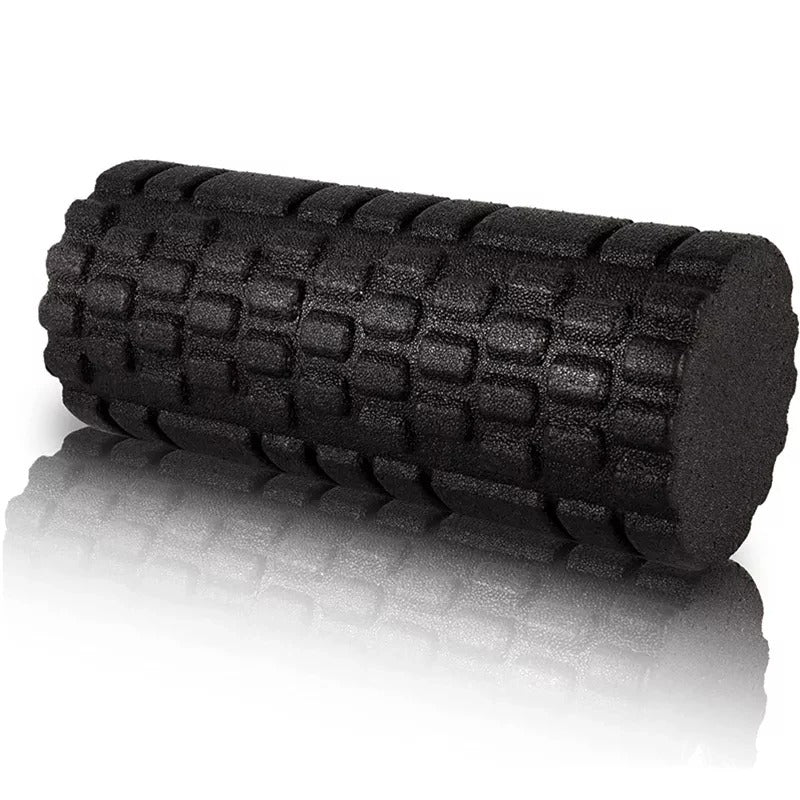 Solid Foam Roller with Grooves