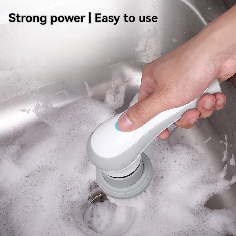 3-in-1 USB Rechargeable Electric Cleaning Brush