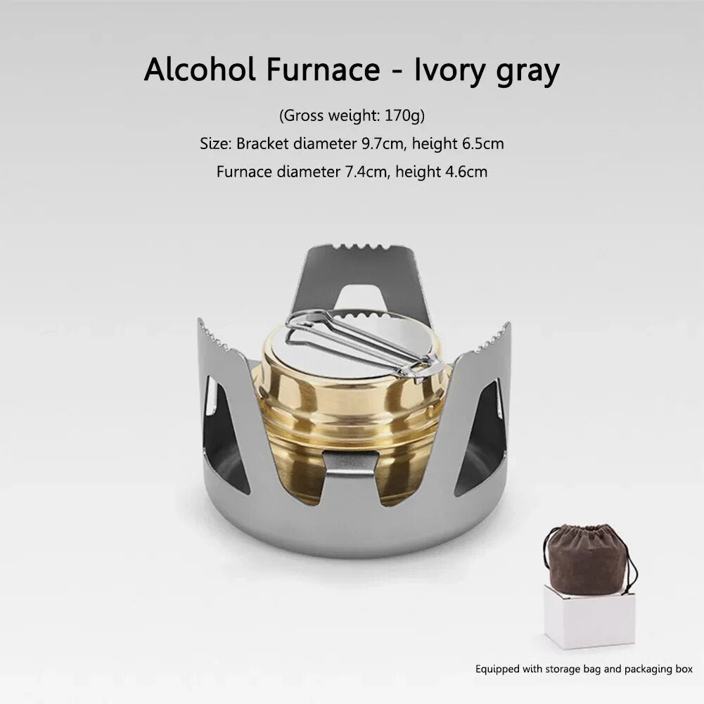 Portable Mini Alcohol Stove Burner