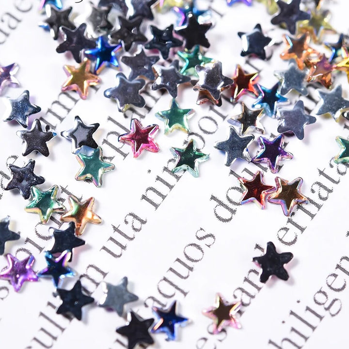 Star Shaped Nail Art Rhinestones