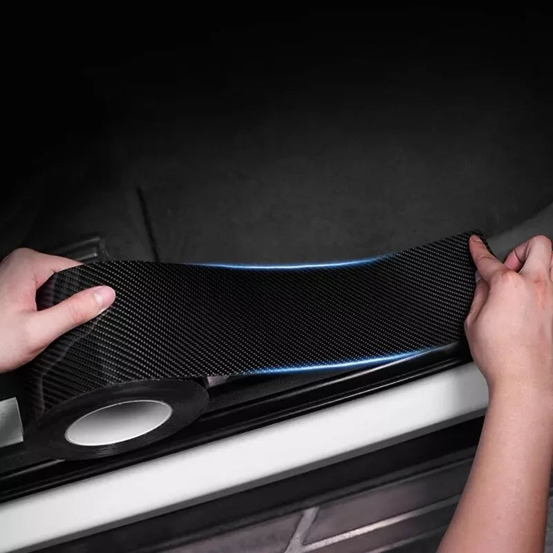 5D Carbon Fiber Car Protection Strips: Universal Edge & Sill Guards