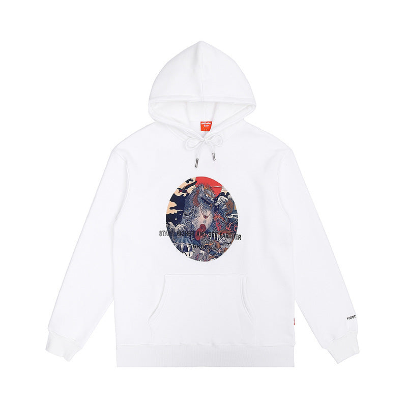 Fashion Sweater Men's KIRIN Printed Hoodie