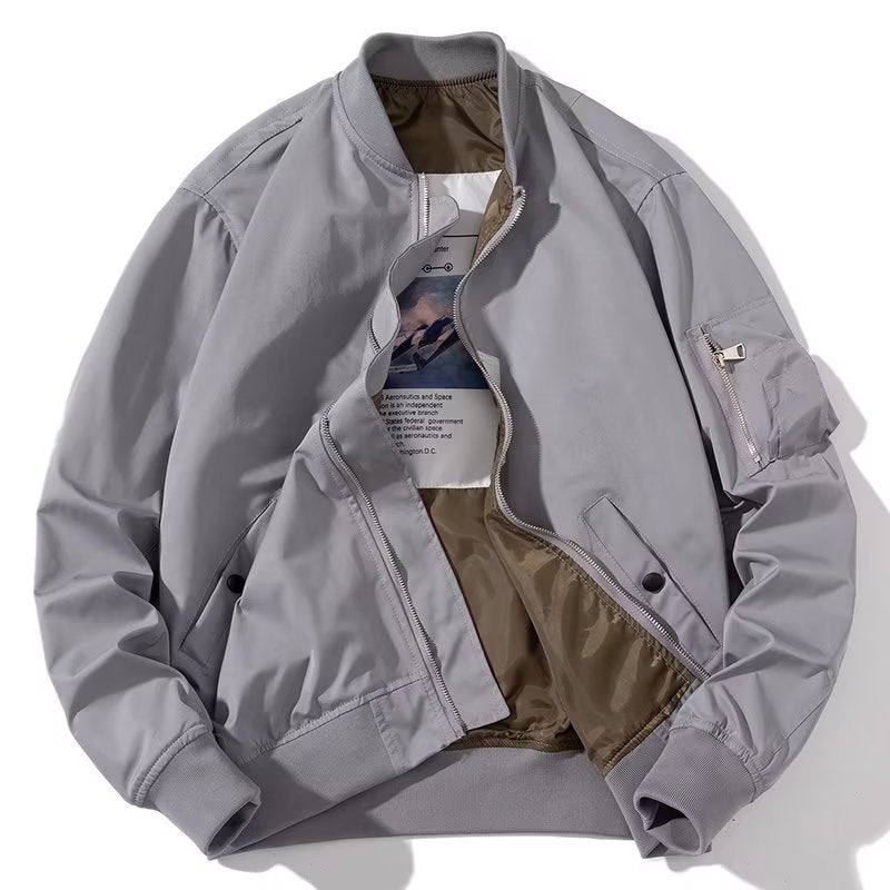 Male Couple Pilot Jacket Clothes