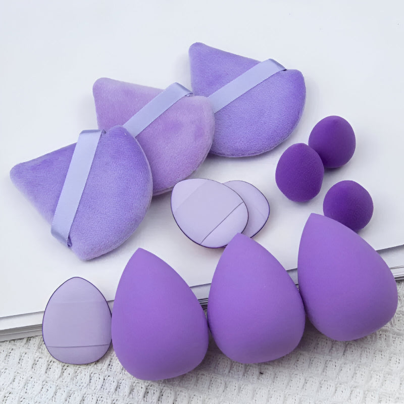 12pcs Soft Makeup Sponge Blender Set