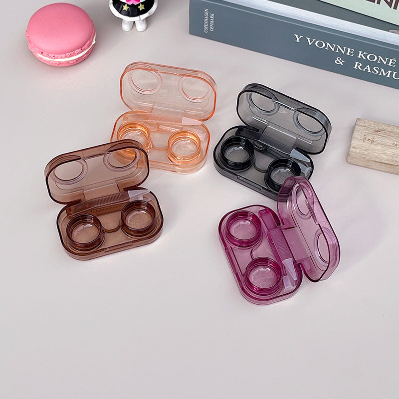 Contact Lens Case Box Holder Travel Kit Container