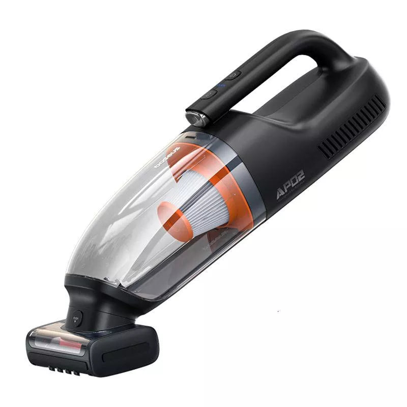 Wireless Car & Home Vacuum Cleaner with Motorized Roller Brush & LED Light