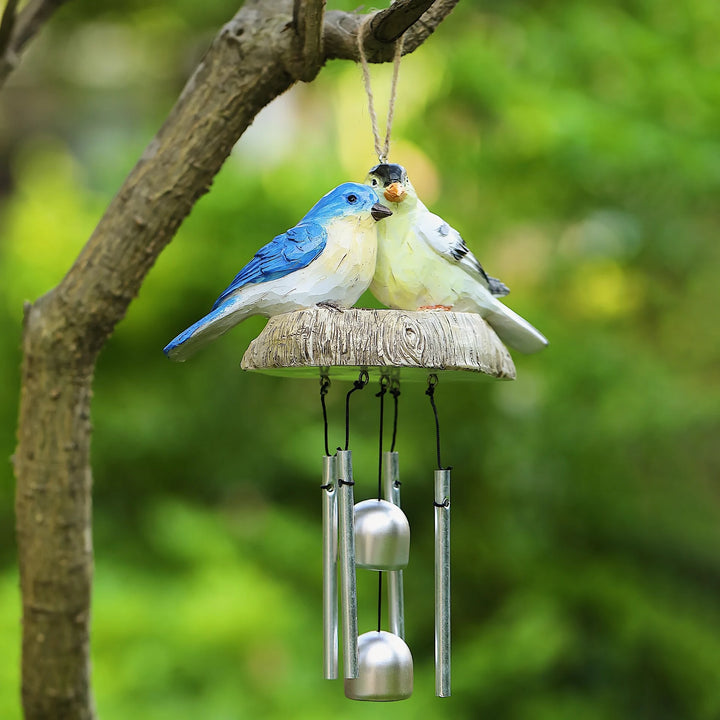 Charming Resin Birds Wind Chime for Indoor and Outdoor Décor