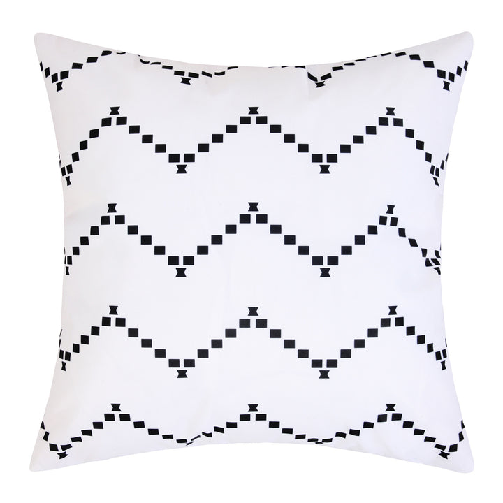 Boho Waterproof Geometric Throw Pillow Covers for Outdoor and Indoor Use