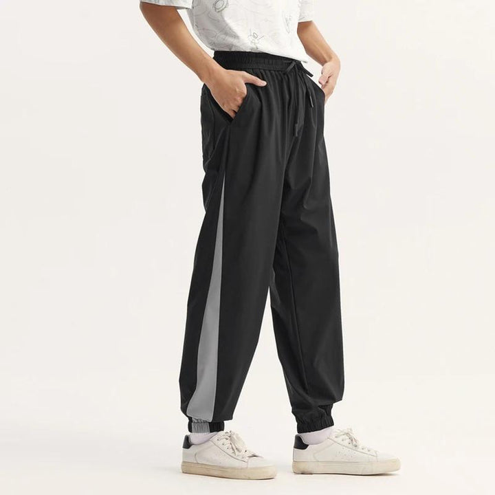 Men's Summer Color-Block Jogger Pants