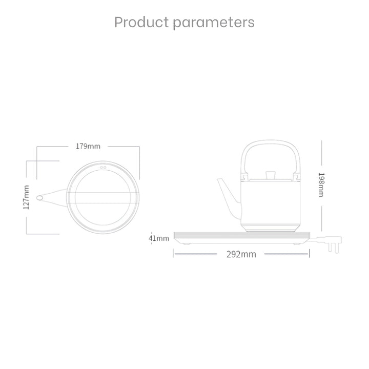 Thermal Insulation Electric Kettle Teapot