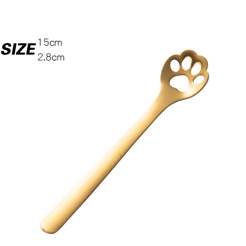 Cat Claw Stainless Steel Coffee Spoon