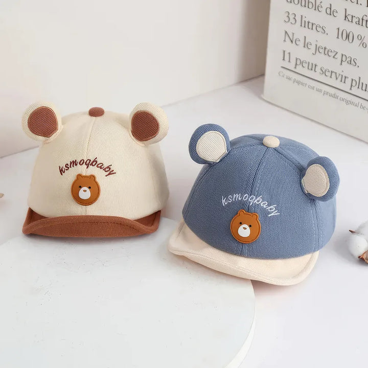 Cute Bear-Ear Baby Hat